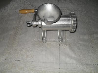 Factory direct sales manual aluminum commercial meat grinder meat mince, hand-cranked meat grinder