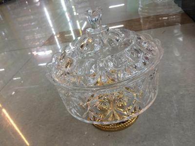 3048 acrylic Acrylic Candy sugar-sugar bowl transparent cylinder with base Holder