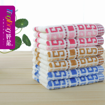 Towel factory direct Ting lung wall side wholesale cotton towels absorb water to wash towel