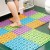 Candy-colored free mosaic bathroom mat/water massage shower, shower mats BS