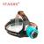 Factory direct charging strong bald white Blu-ray double light source lamp lamp high power headlamp fishing light LED