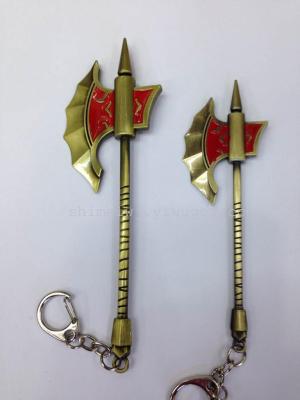 Manufacturers direct animation peripheral series hero alliance sword 12 cm sword ling dao buckle pendant