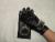Ladies Leather fur ball fight gloves