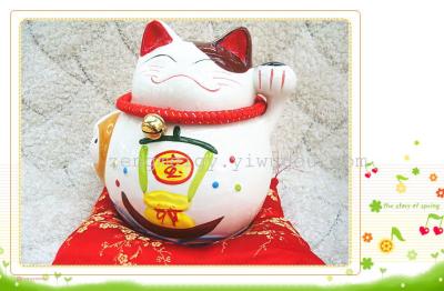 205 creative lucky cat money pot lucky cat ornaments Office opening housewarming gifts wholesale