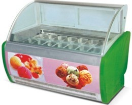 12 ice cream display cabinet