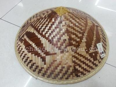 Hat manufacturers and wholesale labour selling straw hats and the bamboo hat workers ' hats caps