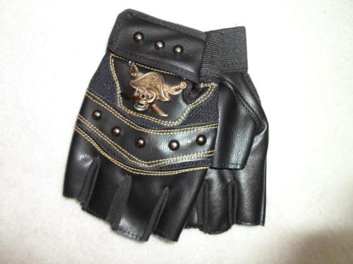 Men‘s Pirate Sports Half Finger Cycling Fitness Gloves