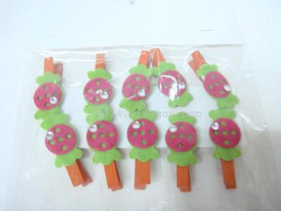 Factory direct Christmas series-clip candy bling clip