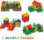 Spell taking children plastic building blocks
