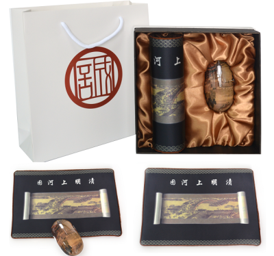 Qing Ming Shang he plans two sets of high-end creative business gifts
