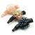 Crystal color banana clip jewelry fashion headdress hairpin.