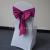 Elastic chair cover with bow tie shoulder ribbon high-energy hotel banquet supplies