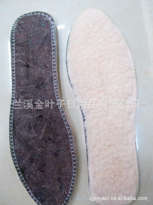 Thermo soles warm winter lambs wool soft winter men and women insoles