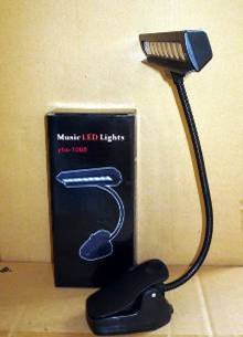 Js-741 clip music light 9 bright white light