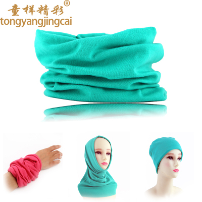 Child-like wonderful smecta Korea children's cravat collar cashmere scarf silk cravat head Hat