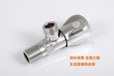 208 g brass angle valve angle valve hot and cold water valve water heater copper thick triangle valve