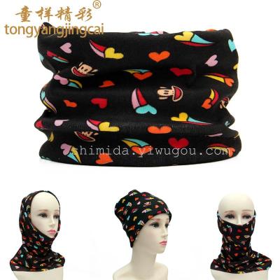 Outdoor gear fishing enthusiasts Riding Hood fish-patterned scarf child-like wonderful smecta FISH turban Hat