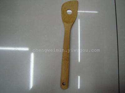 Dig hole bamboo spatula