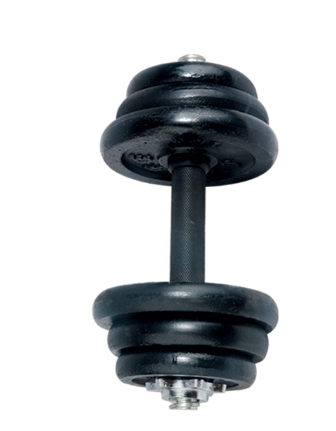 factory direct-selling rubber-coated dumbbell