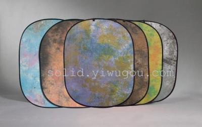 Dream Board reflectors and tie-dye fabric background photography accessories