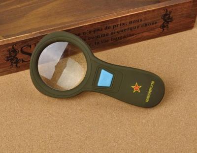 Led high power lamp 8 times times Army Day 8 times times a magnifying glass optical Magnifier old man reading newspaper magnifying glass