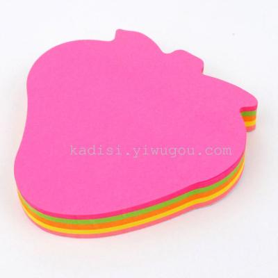 Sticky note fluorescent color overlay 100 page manufacturers direct sales.