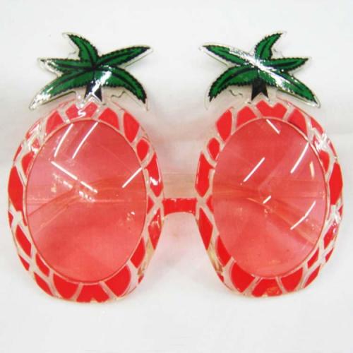 Factory Direct Sales Supply New Dance Fun Glasses Fashion Fruit Glasses Multicolor Pineapple Glasses