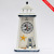 Lighthouse Clock Mediterranean Style Blue and White Lighthouse Clock Ma08021A-C