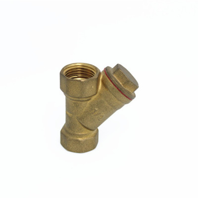  y-type filter valve copper stainless steel strainer