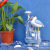 Candlestick Mediterranean Home decoration Seabird Wooden crafts European Style MA10801