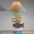 Mediterranean School Fish Lamp Hotel Lamps American Living Room Creative Lamp MA15030