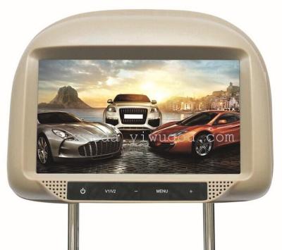 Car audio 7 headrest touch monitor