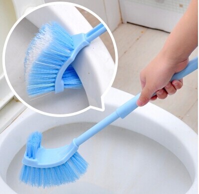 Unique back thick extra long handle brushes for toilet brush clean the toilet gap brush