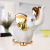 Gao Bo Decorated Home Ceramic Home Decoration Ceramic Golden Elephant Decoration Gold-Plated Crafts