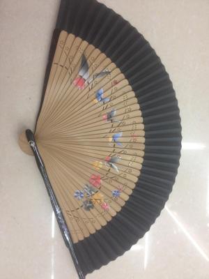 Upscale female fan female fan painted silk fan bamboo fans