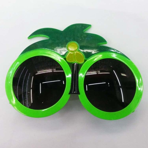 factory direct supply new ball fun glasses multi-color coconut coconut tree glasses unisex glasses
