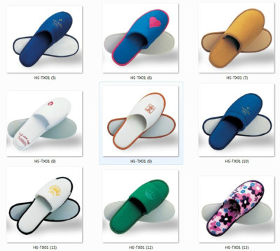 Manufacturers selling disposable slippers, have more than 10000 color can be customized