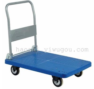 Retail Folding Plastic Flatbed Trolley Trailer Large 60x90 Trade City Door-to-Door Delivery