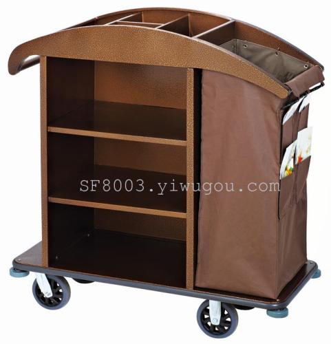 Luxury Hotel Supplies Housekeeping Carts Linen Truck Hotel Dedicated