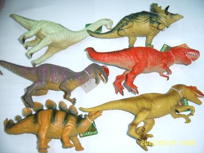 Vinyl plastic dinosaur dinosaur cartoon dinosaur dinosaur world