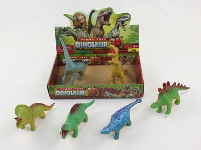 Vinyl plastic dinosaur dinosaur cartoon dinosaur dinosaur world