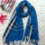New Korean leisure ladies Jacquard scarf cashmere warm lovers scarf