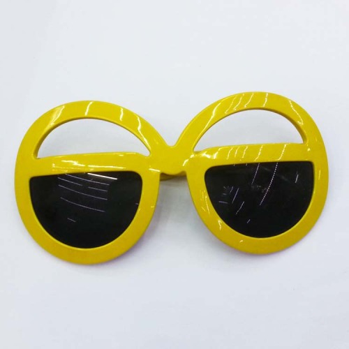 factory direct sales supply al1320 party fun glasses monochrome round half empty glasses