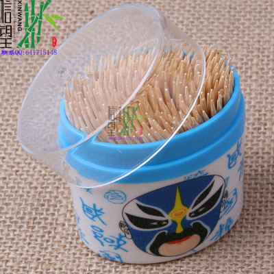 111030 Toothpick Wholesale Oval Facial Makeup Toothpick Promotional Gift Toothpick Advertising Formulation 