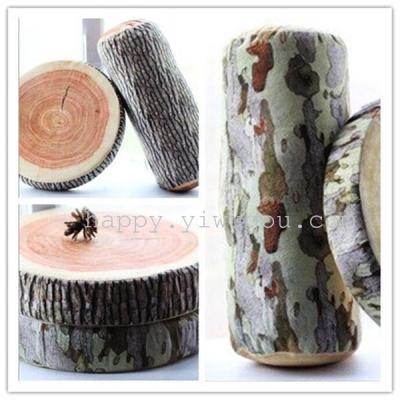 Genuine high quality environmentally friendly wood stump stump seat creative ring pillow store new exotic