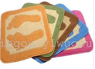 Pad wear moisture-absorbing dust in front of Terry feet bedroom door mats non-slip mats carpet mats