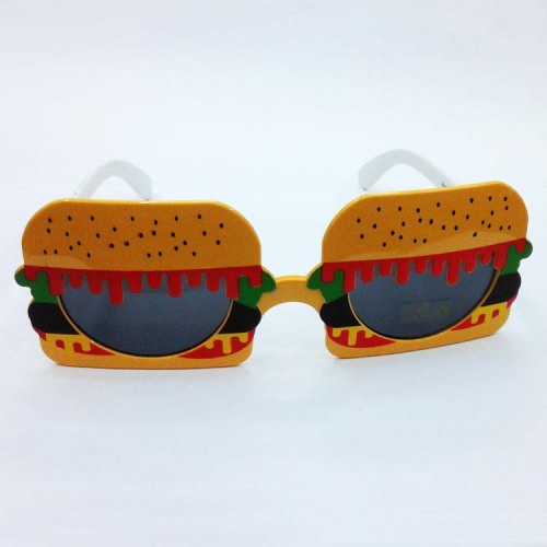 Manufacturers Supply New Al1414 Factory Direct Sales Ball Fun Glasses Multicolor Hamburger Glasses