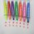 The latest sales of Korean creative Stationery needle tube fluorescent pen needle highlighter file mark