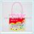 PVC shopping handle bag for jelly