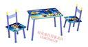 Learning desk cartoon sets of tables and chairs the table game set table drawing desk